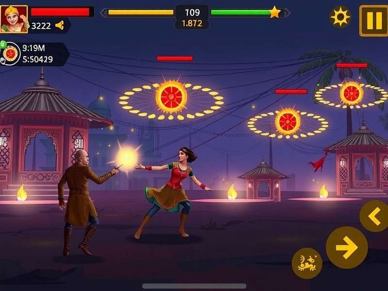 Gandhari S Blind Onslaught gameplay screenshot